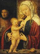Joos van cleve The Holy Family oil painting artist